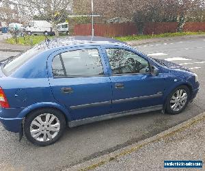 2002 VAUXHALL ASTRA SXI 16V BLUE