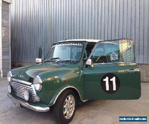 1999 Rover Mini Light Green and white roof and light green leather