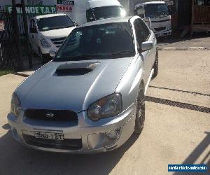 2005 Subaru Impreza MY05 WRX (AWD) Silver Manual 5sp M Sedan