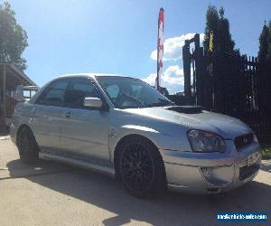 2005 Subaru Impreza MY05 WRX (AWD) Silver Manual 5sp M Sedan