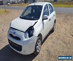 2015 NISSAN MICRA ST K13 1.2L AUTO 6KM LIGHT DAMAGE DRIVES REPAIRABLE  for Sale