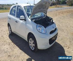 2015 NISSAN MICRA ST K13 1.2L AUTO 6KM LIGHT DAMAGE DRIVES REPAIRABLE 