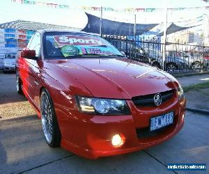 2006 Holden Commodore VZ MY06 Upgrade SS Thunder Red Automatic 4sp A Utility