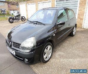 2003 RENAULT CLIO DYNAMIC BILLABONG 16V BLACK