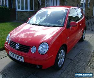 2003 VOLKSWAGEN POLO SPORT 1.4 TDI RED