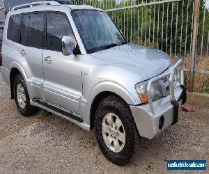 2004 MITSUBISHI PAJERO AUTO EXCEED WAGON EXPORT FARM HAIL DAMAGED for Sale