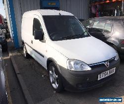 2005 VAUXHALL COMBO 2000 CDTI 16V WHITE Spare or Repair for Sale