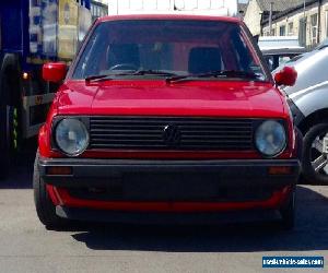 1988 MK2 VW GOLF GTI, 1.8, 8V, RED, PETROL