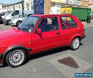 1988 MK2 VW GOLF GTI, 1.8, 8V, RED, PETROL