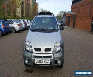 2003 RENAULT MEGANE SCENIC RX4 P-M DCI SILVER