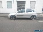 2004 VAUXHALL CORSA SXI CDTI SILVER NO RESERVE for Sale