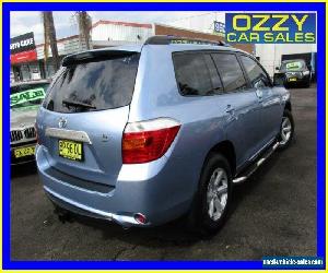 2008 Toyota Kluger GSU40R KX-R (FWD) 7 Seat Blue Automatic 5sp A Wagon