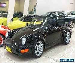 1982 Porsche 911 SC Black Manual 5sp M Cabriolet for Sale