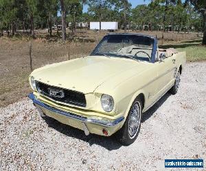 1966 Ford Mustang Convertible With A/C