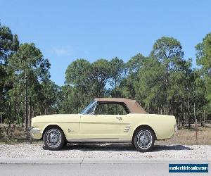 1966 Ford Mustang Convertible With A/C