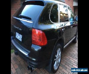 2004 PORSCHE CAYENNE TURBO  BLACK ON BLACK  IMMACULATE CONDITION !!!!!!!!!