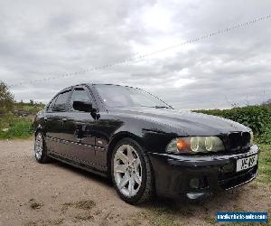 M5 NGR PRIVATE PLATE, 2000 BMW 530D SE AUTO BLACK, M SPORT, RECENT NEW TURBO