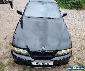 M5 NGR PRIVATE PLATE, 2000 BMW 530D SE AUTO BLACK, M SPORT, RECENT NEW TURBO