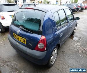 renault clio 1.4 5 door spares or repairs