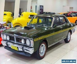 1970 Ford Falcon XY GT Monza Green Manual 4sp M Sedan for Sale