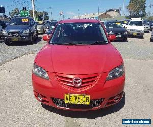 2005 Mazda 3 BK SP23 Red Manual 5sp M Sedan