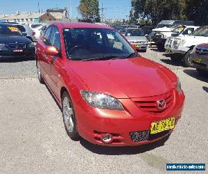 2005 Mazda 3 BK SP23 Red Manual 5sp M Sedan