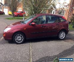 2001 FORD FOCUS 1.8 PETROL GHIA RED SPARES OR REPAIR MOT FAILURE for Sale