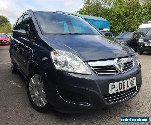 VAUXHALL ZAFIRA 1.8 (PETROL) LIFE AUTOMATIC 7 SEATER NO RESERVE PRICE!