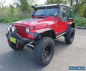 2000 Jeep Wrangler TJ Sport Red Manual 5sp M Hardtop