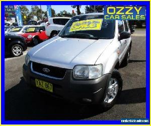 2002 Ford Escape BA XLS Silver Automatic 4sp A Wagon