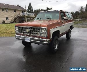 Chevrolet: Blazer K5 Blazer