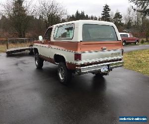 Chevrolet: Blazer K5 Blazer