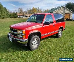 Chevrolet: Blazer K1500 for Sale