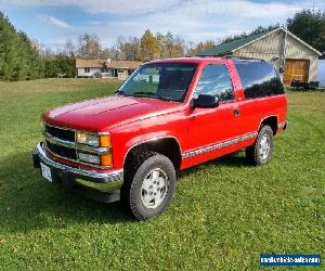 Chevrolet: Blazer K1500