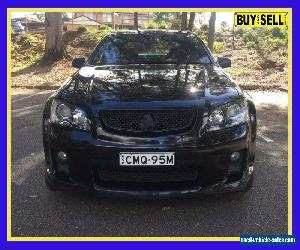 2010 Holden Commodore VE SS V Black Automatic A Sedan