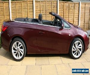 2013 (13reg) Vauxhall Cascada 2.0 Cdti Se Auto 2 door Diesel Convertible in red