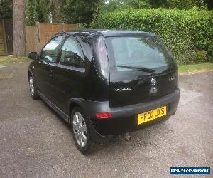 2002 VAUXHALL CORSA SXI 1.2 16V BLACK - 12 MONTHS MOT - 90k MILES