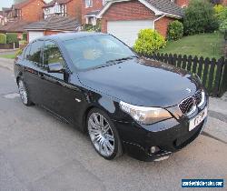 2006 BMW 525D M SPORT AUTO BLACK business navigation + Hands free for Sale