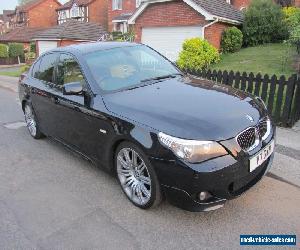 2006 BMW 525D M SPORT AUTO BLACK business navigation + Hands free