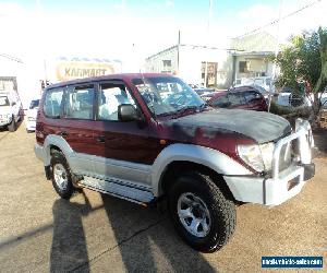 1996 TOYOTA PRADO GXL V6 3.4L 5 SP MANUAL AIR CON 8 SEATER DRIVES VERY WELL 