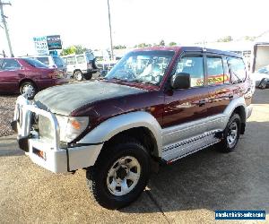 1996 TOYOTA PRADO GXL V6 3.4L 5 SP MANUAL AIR CON 8 SEATER DRIVES VERY WELL 