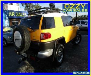 2011 Toyota FJ Cruiser GSJ15R Yellow Automatic 5sp A Wagon