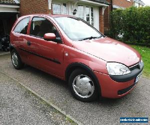 2001,VAUXHALL CORSA "COMFORT" 1.4 AUTOMATIC,SMART COPPER METALLIC VERY LOW MILES