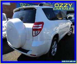 2009 Toyota RAV4 ACA33R 08 Upgrade Cruiser (4x4) White Automatic 4sp A Wagon