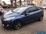 2009 ford fiesta 1.2 zetec 3 door hatchback blue metallic alloys  for Sale