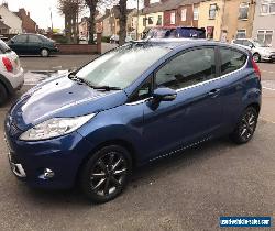 2009 ford fiesta 1.2 zetec 3 door hatchback blue metallic alloys  for Sale