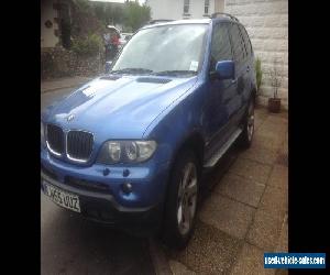 2005 BMW X5 SPORT D AUTO BLUE