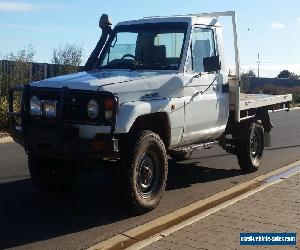 2001 Toyota LandCruiser HZJ79R Ute Traytop Diesel 4x4 LOW KMS 4WD