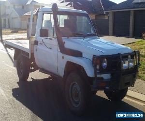 2001 Toyota LandCruiser HZJ79R Ute Traytop Diesel 4x4 LOW KMS 4WD