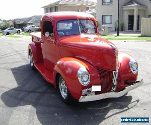 1941 FORD PICKUP 350 SBC 700R 9" MUSTANG II IFS FRONT DISC BRAKES FULL NSW REGO